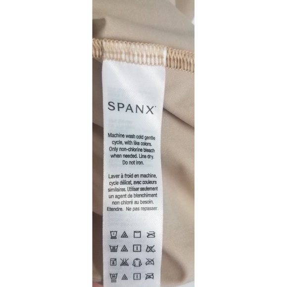 Spanx Women's Sz. XL Thinstincts Compression Tank Top In Soft Nude - Picture 4 of 6